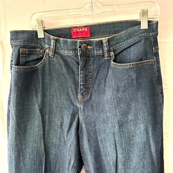 NWOT Chaps Denim Katelyn Bootcut Dark Wash Jeans SZ 10 - Picture 3 of 10